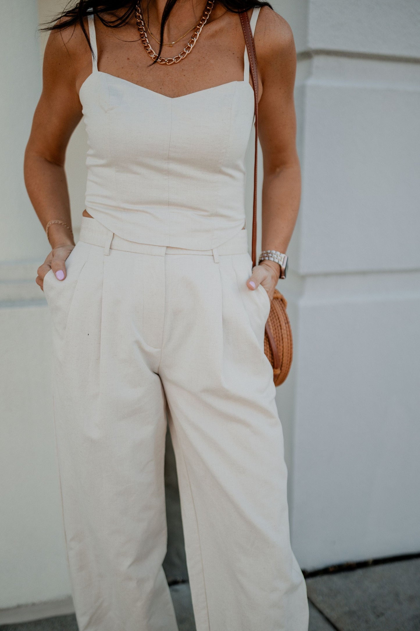 Sophea Linen Pants Pants Tic Toc 