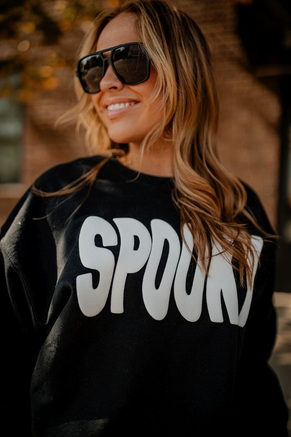 Spooky Puff Graphic Sweatshirt Fray Clothing 