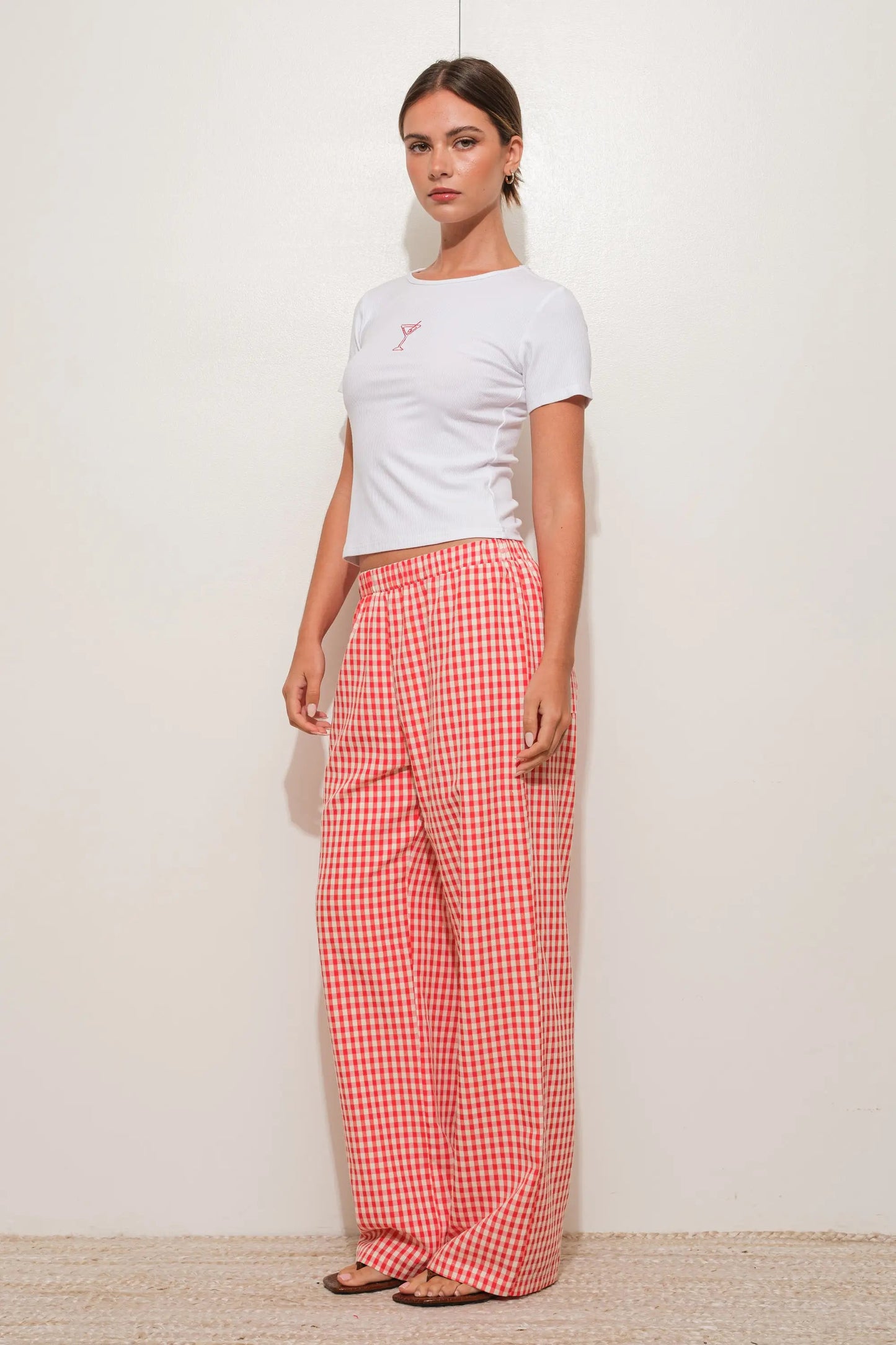 Strawberry Fields Gingham Pants Pants pretty garbage 