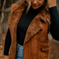 Suede & Faux Fur Vest vest &merci 