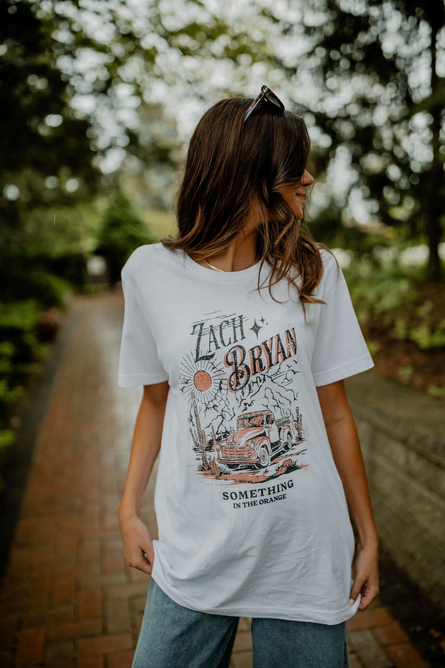 Zach Bryan Graphic Tee T-Shirt kissed apparel 